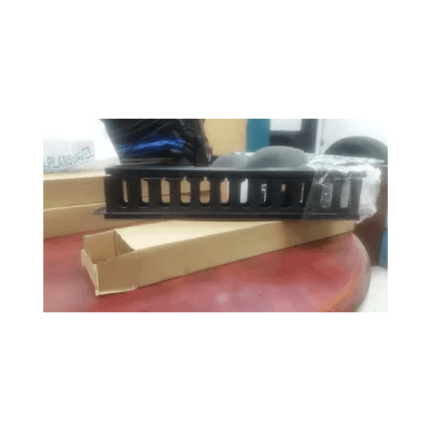 Organizador Horizontal Plástico "1U" solo frente - QNet - Image 3