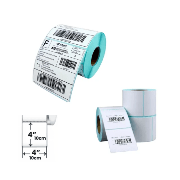 Rollo 400 Etiquetas 4*4" (100*100 mm) DT - imagen 1 de 4