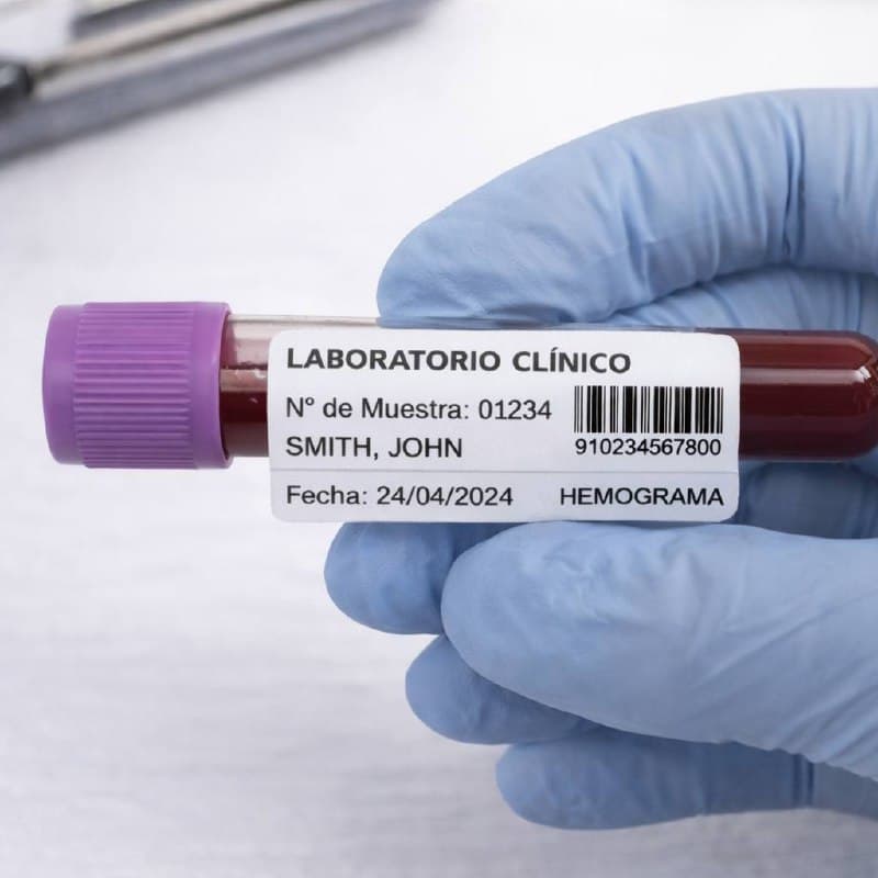 Caja 10 Rollos 2500 Etiquetas 57*19 mm DT - Image 3