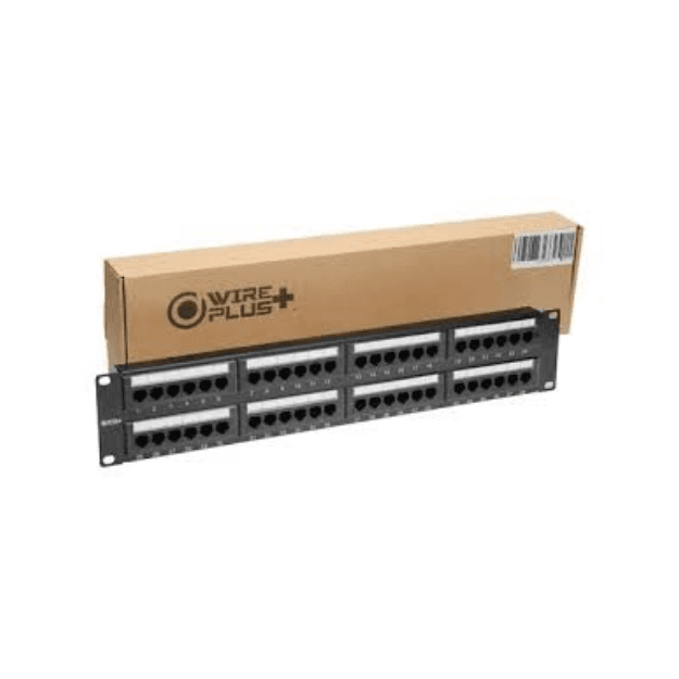 PATCH PANEL48 PUERTOS CAT6 - WIREPLUS+ - Image 1