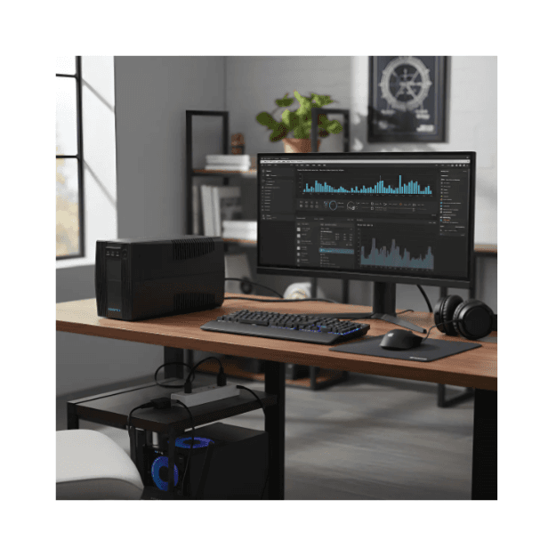 UPS 750Va 375W - MARSRIVA - imagen 2 de 4