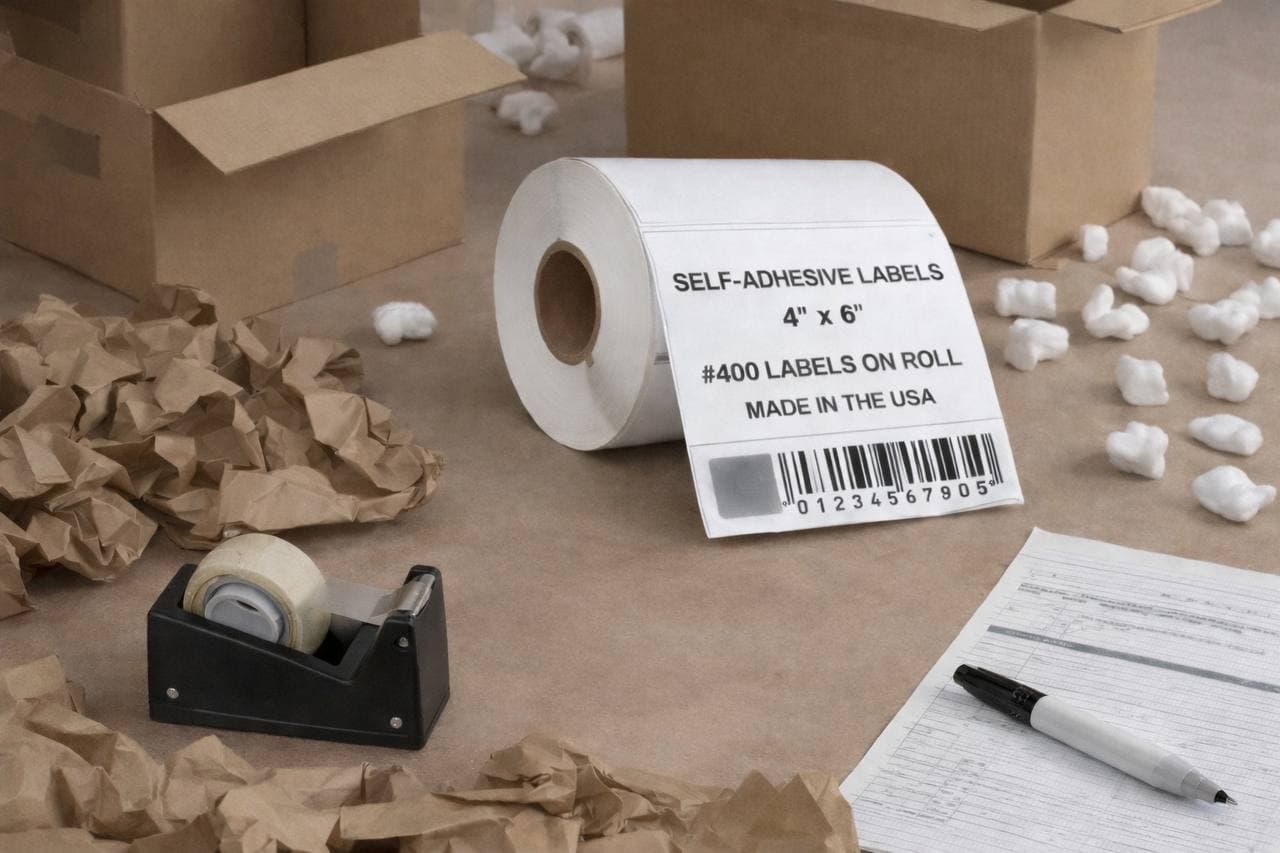 Rollo 400 Etiquetas 4*4" (100*100 mm) DT - imagen 2 de 4