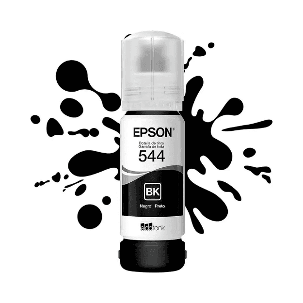 Tinta EPSON T544 - NEGRA ORIGINAL - Image 1