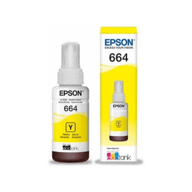 Tinta EPSON T664 - AMARILLO AAA - Image 1