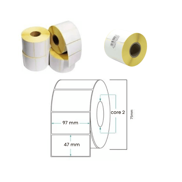 Rollo 900 ETQ 97*47 mm (4*2") - ETQ069 - Image 1