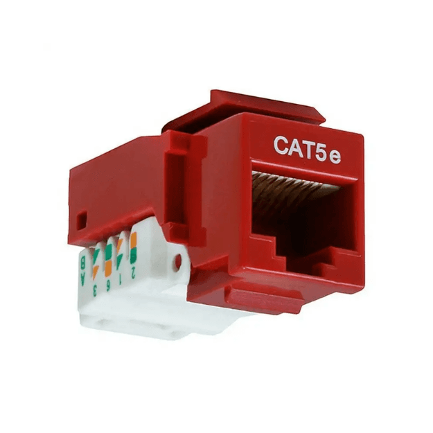 Coupler Cat5e rojo - LINKBASIC - imagen 1 de 3
