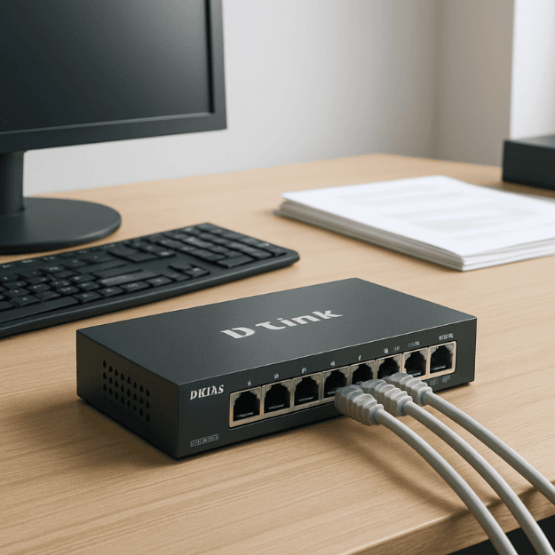 SWITCH 08 puertos GIGABIT DGS1008A - DLINK - imagen 5 de 5