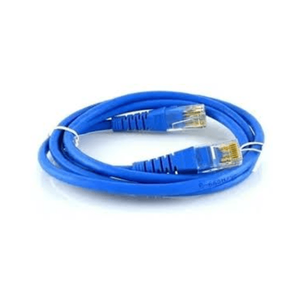 Patch Cord CAT6 90cm AZUL - QNet - imagen 1 de 2