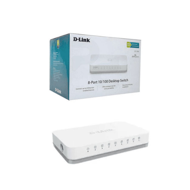 SWITCH 08 puertos GIGABIT DGS1008A - DLINK - imagen 1 de 5