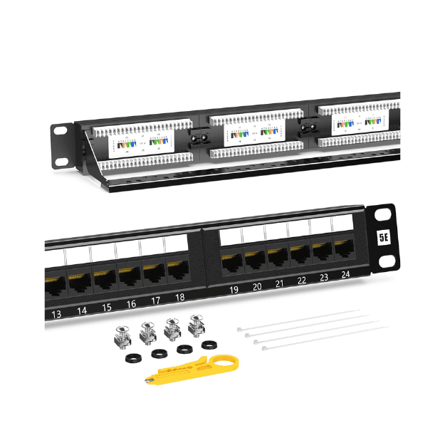Patch Panel Cat 5 - 24 Puertos - QNet - Image 2