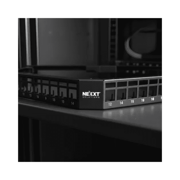PATCH PANEL MODULAR ANGULAR 24P 1U (AW192NXT12) - NEXXT - Image 4