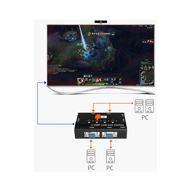 KVM  04 Puertos MT-460KL - MT-VIKI - Image 5