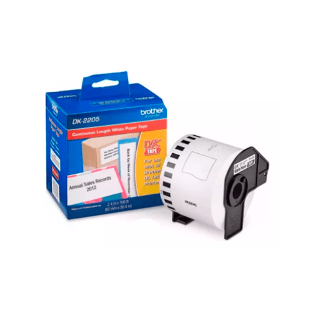 Rollo Etiqueta Termica Sin Corte DK-2205 BROTHER QL-800 - Image 3