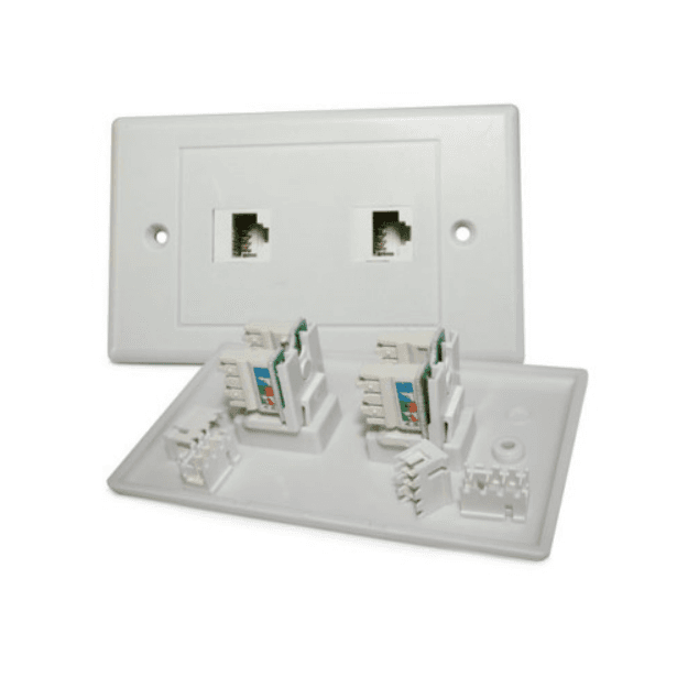 Coupler Cat6 blanco - QNet - imagen 2 de 3