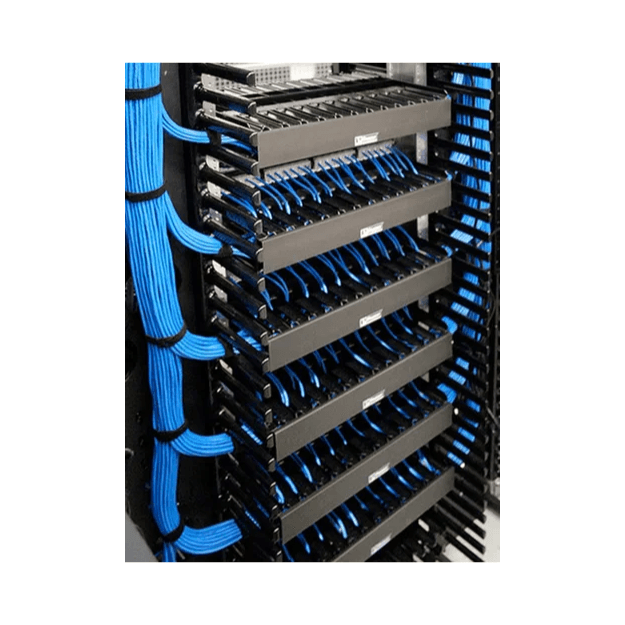 Organizador Horizontal Plástico "2U" solo frente - QNet - Image 2