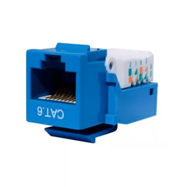 Coupler Cat6 Azul - QNet - imagen 1 de 3