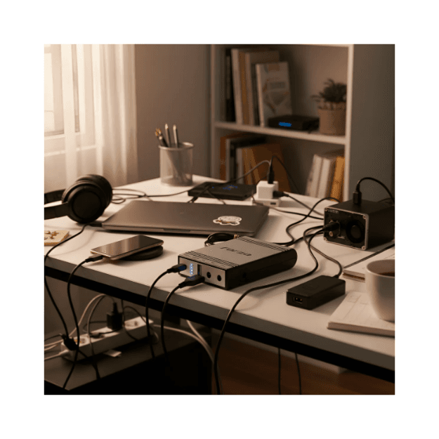 MINI UPS DC-140USB 14W 5V USB + 9V & 12V - FORZA - imagen 3 de 5