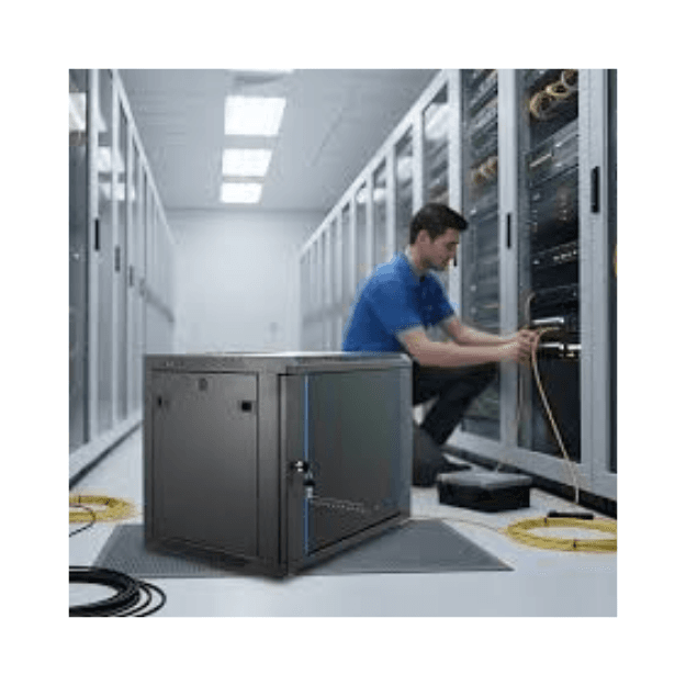 GABINETE Cerrado de Pared Abatible 6RU (WCD-S06) - QNet - Image 3