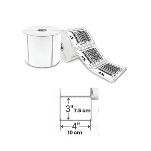 Rollo 600 Etiquetas 4*3" (100*70 mm) DT - imagen 1 de 4