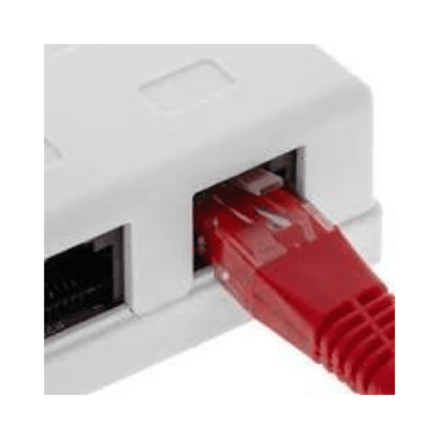 Coupler Cat5e rojo - LINKBASIC - imagen 3 de 3