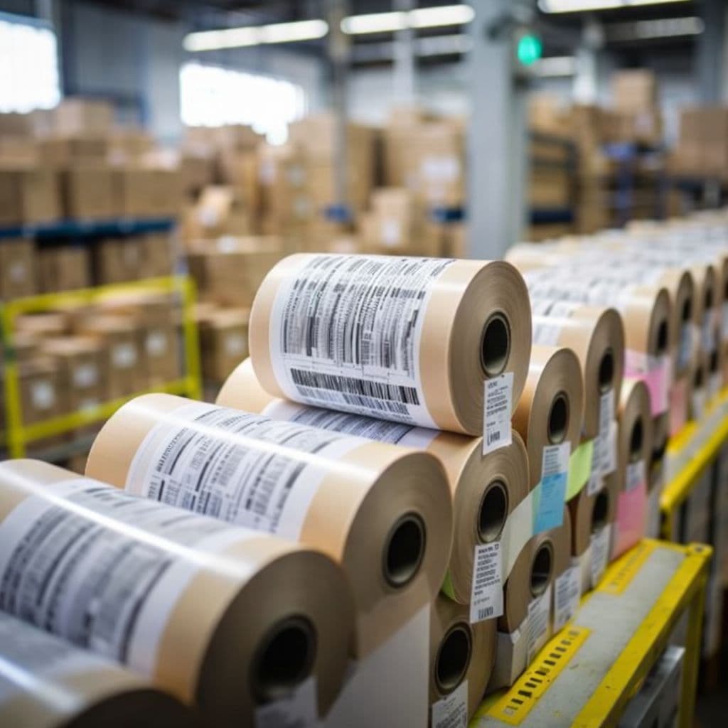 Caja 12 Rollos Etiqueta Térmica Continua 78 mm x 20 metros - imagen 3 de 5