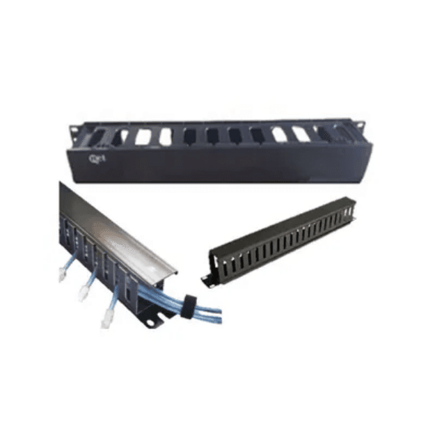 Organizador Horizontal Plástico "2U" solo frente - QNet - Image 4