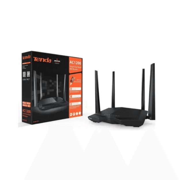 ROUTER Wi-Fi AC6 BeamForming Dual Band TENDA AC1200 4 Antenas 5dBi - imagen 1 de 5
